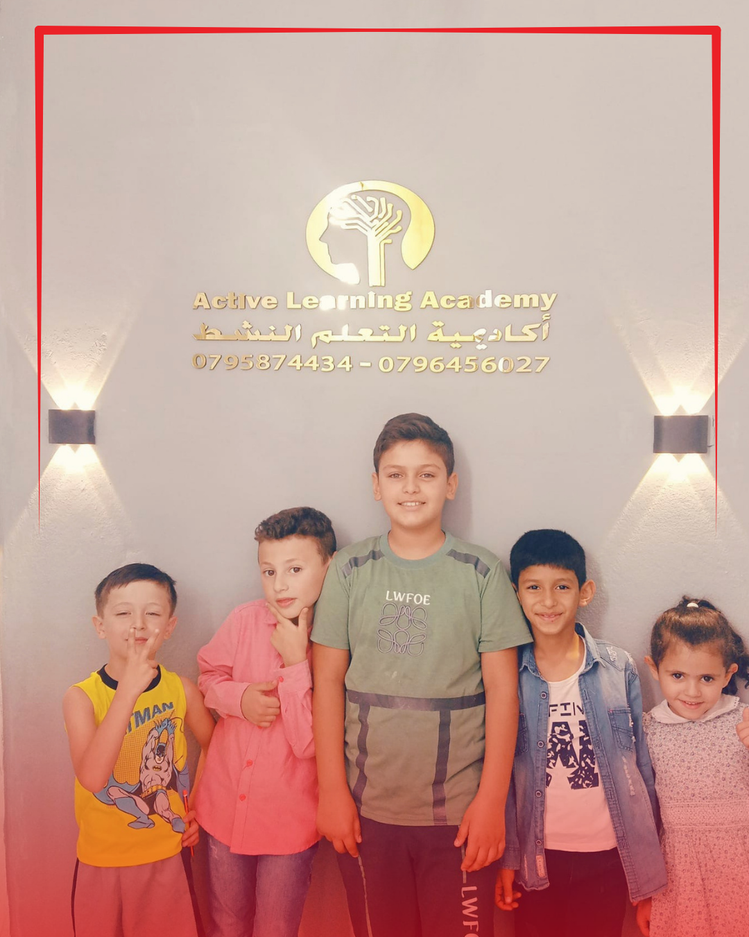 Young students at Active Learning Academy